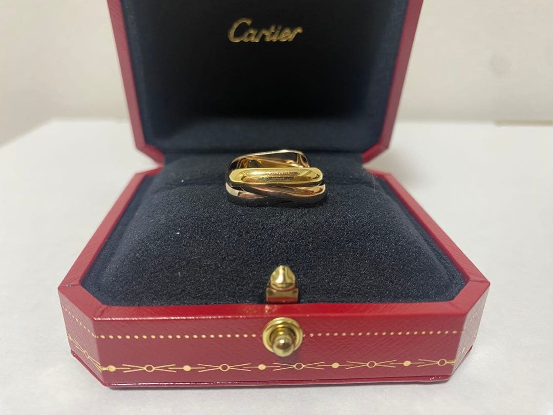 カルティエ！トリニティクッションリング100年記念クラシックモデル51号