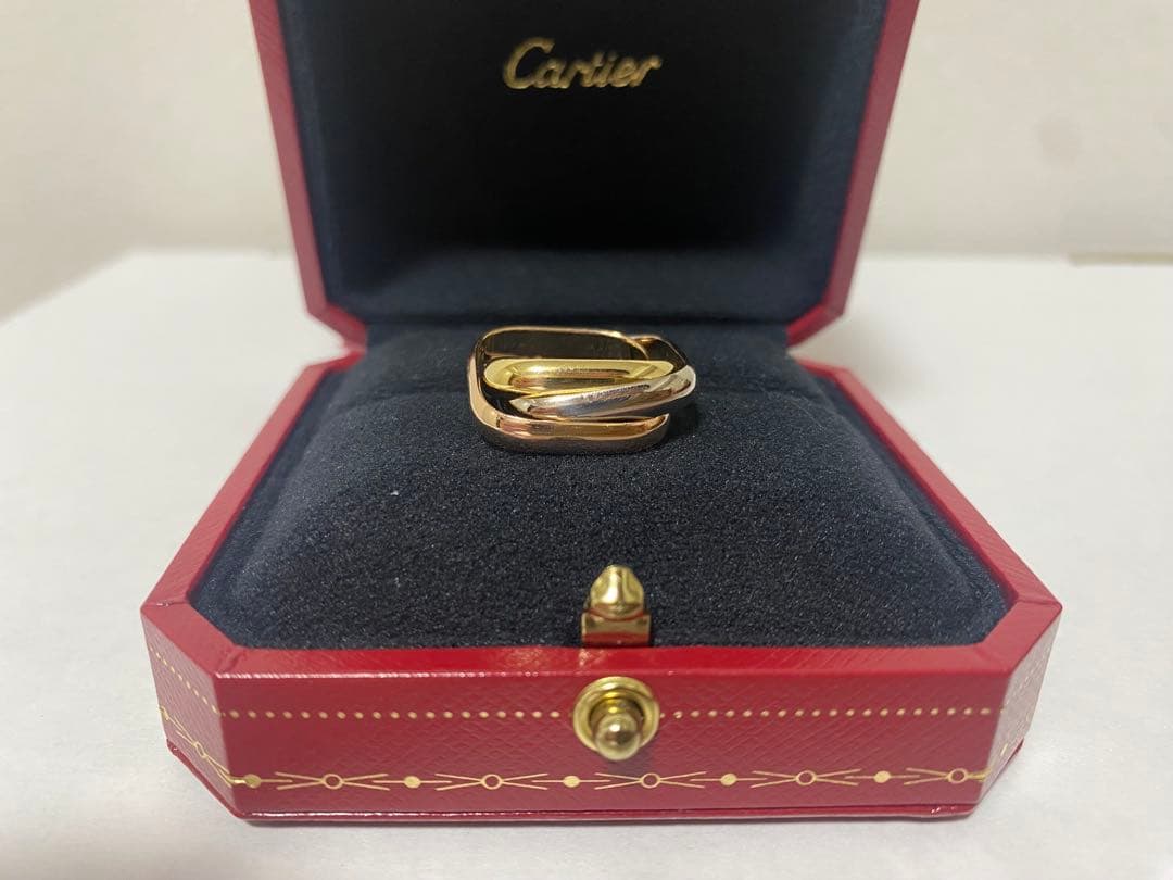 カルティエ！トリニティクッションリング100年記念クラシックモデル51号