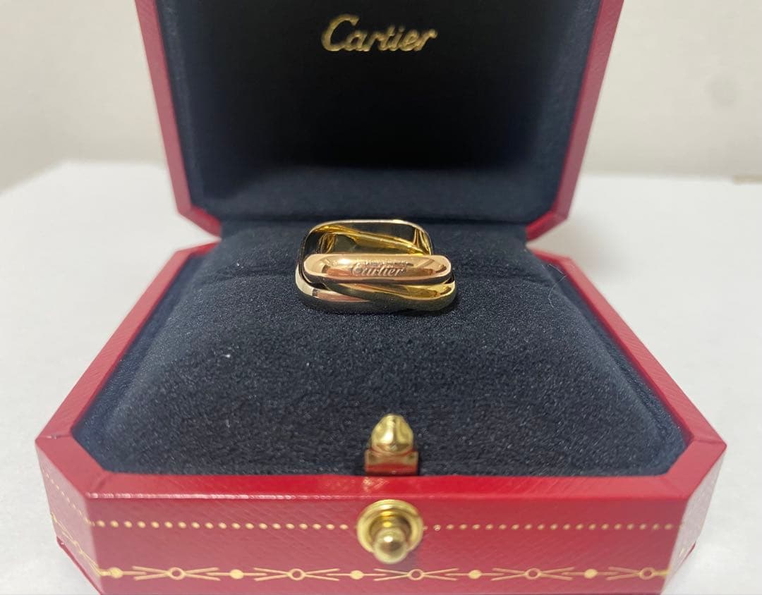 カルティエ！トリニティクッションリング100年記念クラシックモデル51号