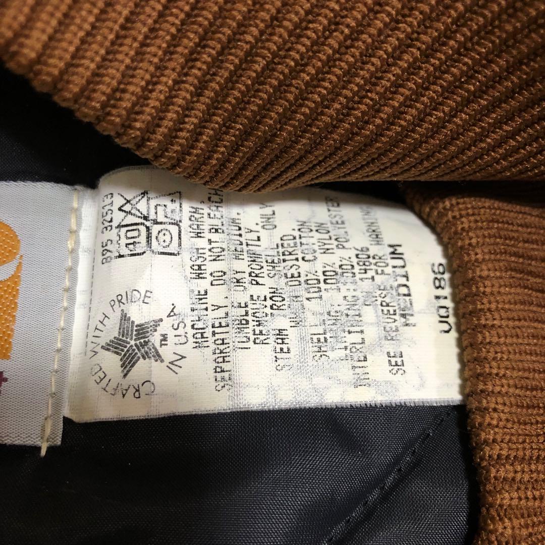 【Mサイズ】Carhartt カーハート ダックベスト UQ186