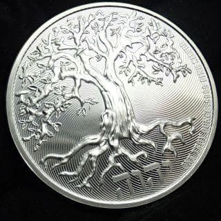2021年 ニュージーランド 銀貨 エリザベス2世 ニウエ カプセル入FS