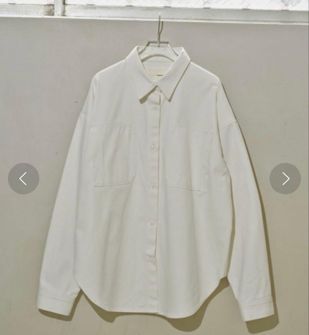 トップス Cottontwill Over Shirts / todayful