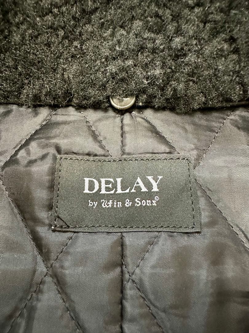【DELAY by Win&Sons】 G1 ディアスキンレザーブラック