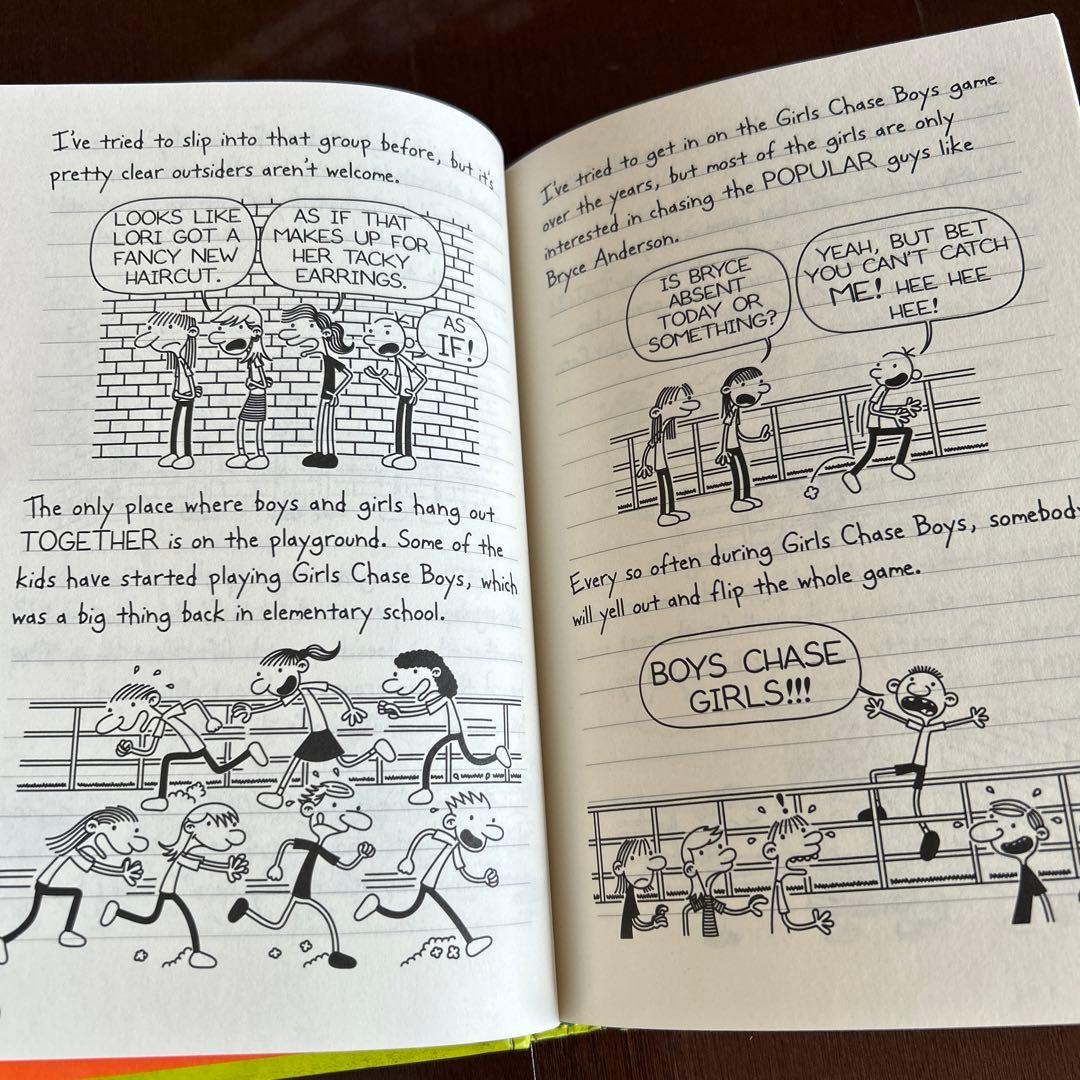 洋書 Diary of Wimpy Kid 1-8