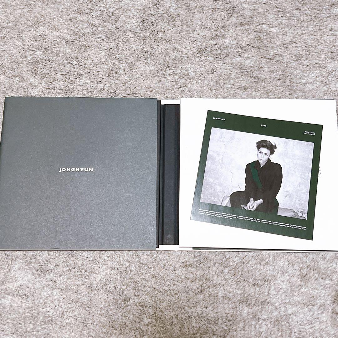 SHINee JONGHYUN ジョンヒョン BASE CD トレカ付き
