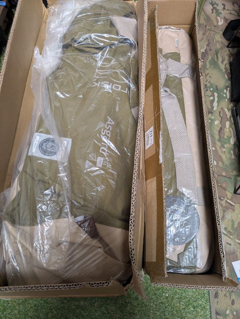①アスガルド7.1 ＋ ②カーリ12 ＋ ③Maoutdoorグラウンドシート