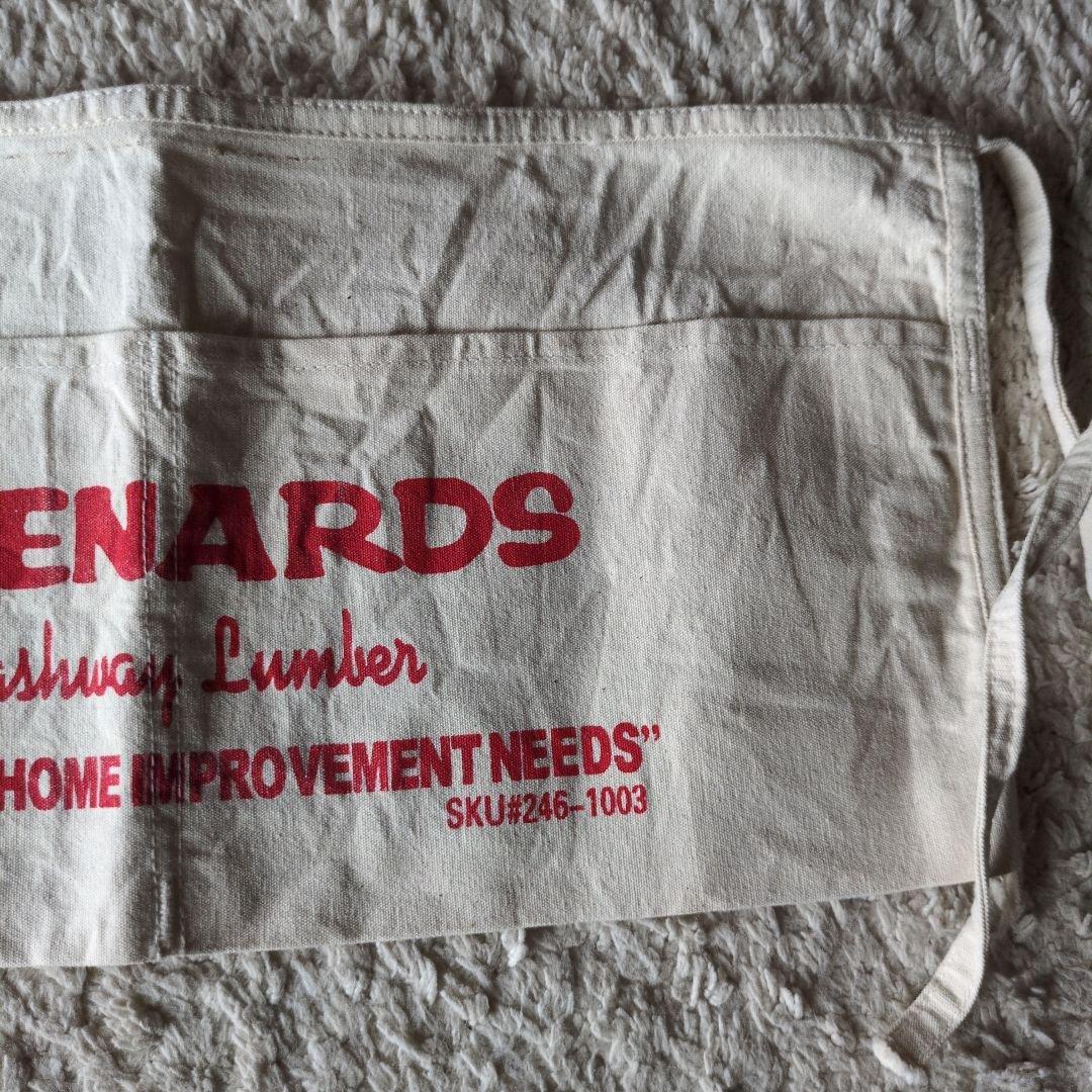 MENARDS　コットンキャンバスワークエプロン　ヴィンテージ