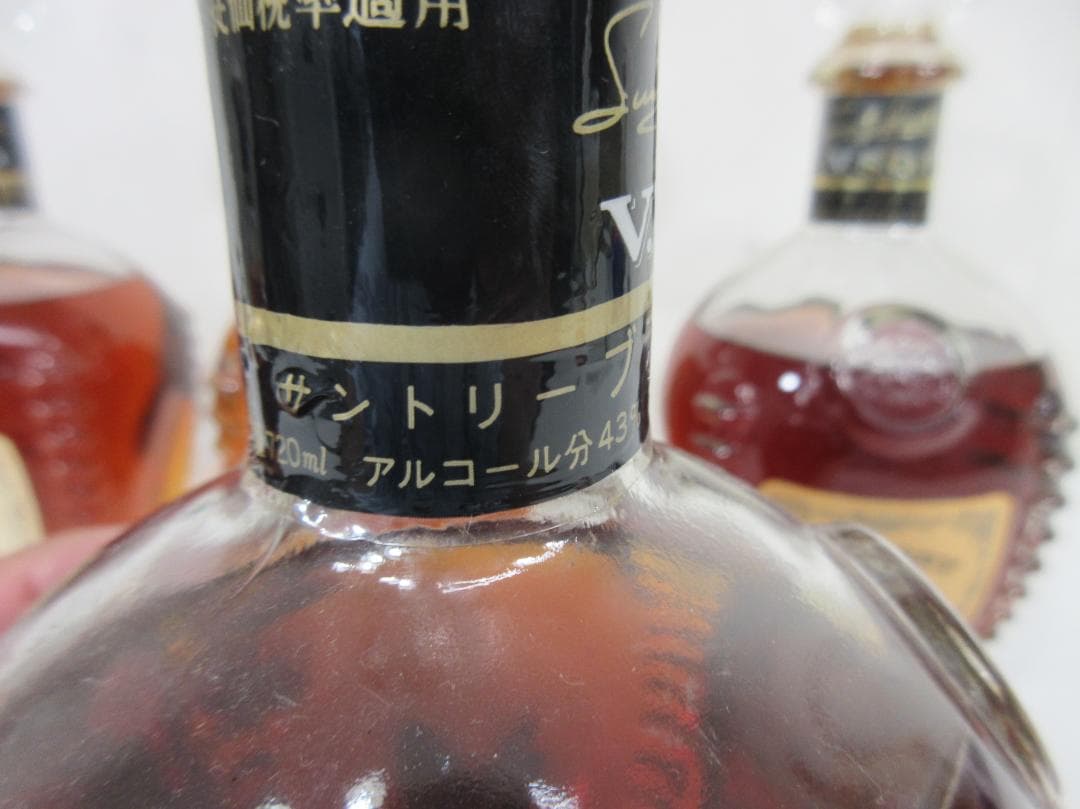愛知県限定：サントリー V.S.O.P ブランデー 5本セット