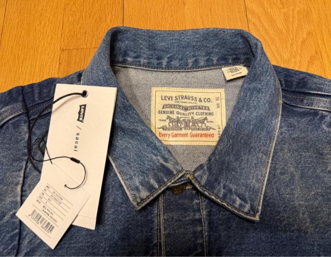 フ*ゴ様 XL Levi's x sacai Men's Denim Jacke