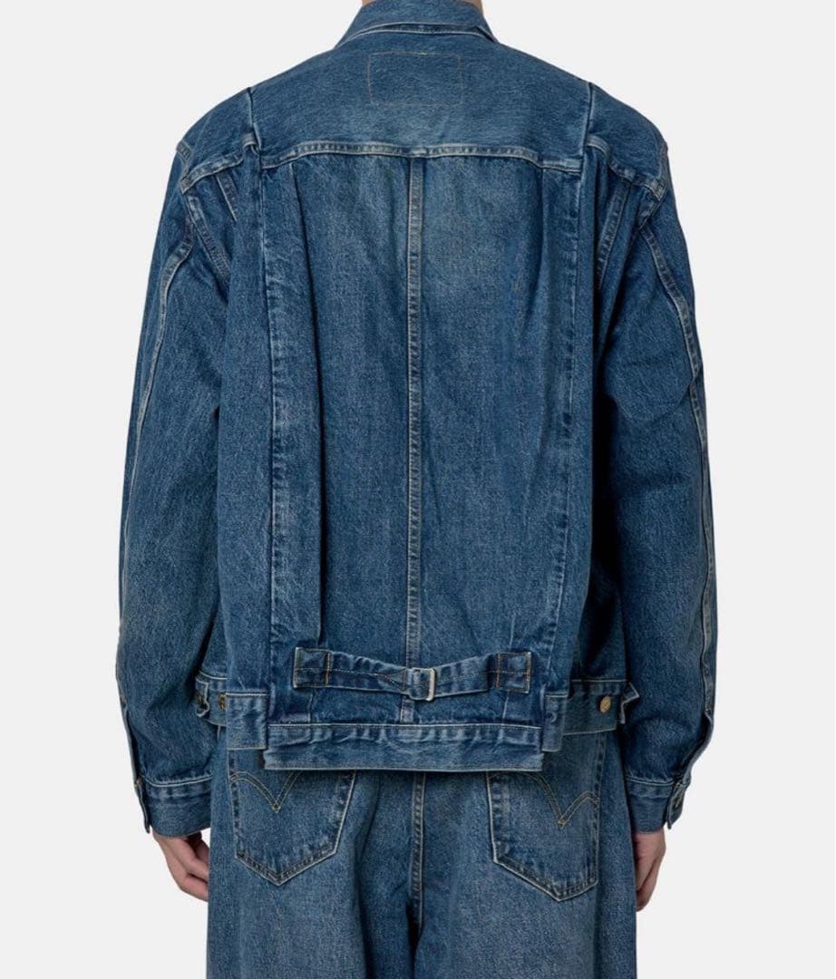 フ*ゴ様 XL Levi's x sacai Men's Denim Jacke