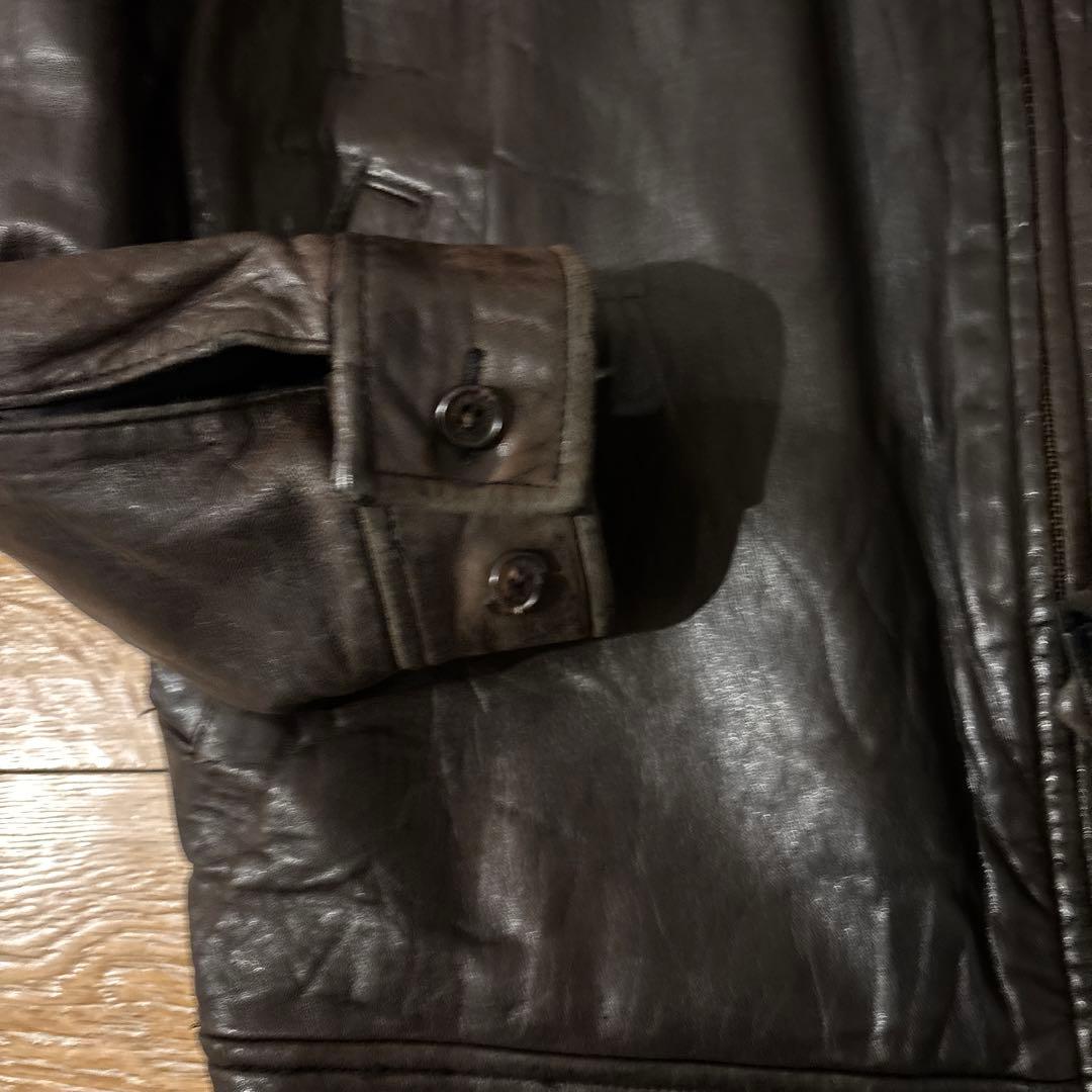 ジャケット・アウター Polo Ralph Lauren Brown leather jacket
