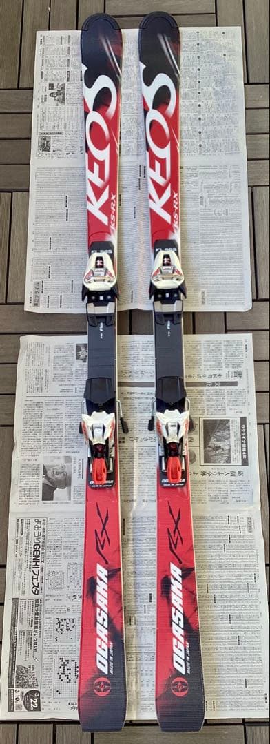 オガサカ KEOS KS-RX(170cm)+マーカービンディングのセットです❗️