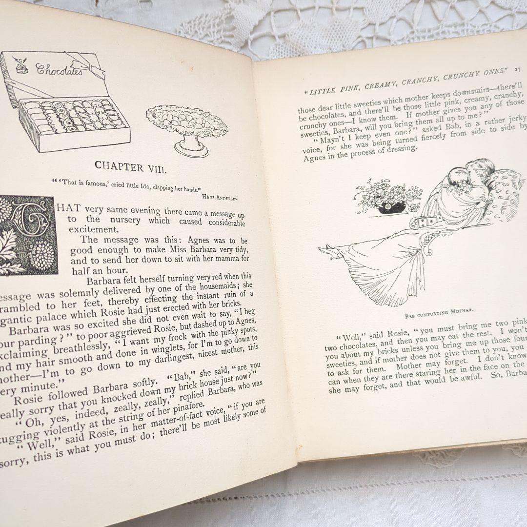 稀少1910アンティーク絵本 洋書古書 児童書 ヴンテージ ヴィクトリアン