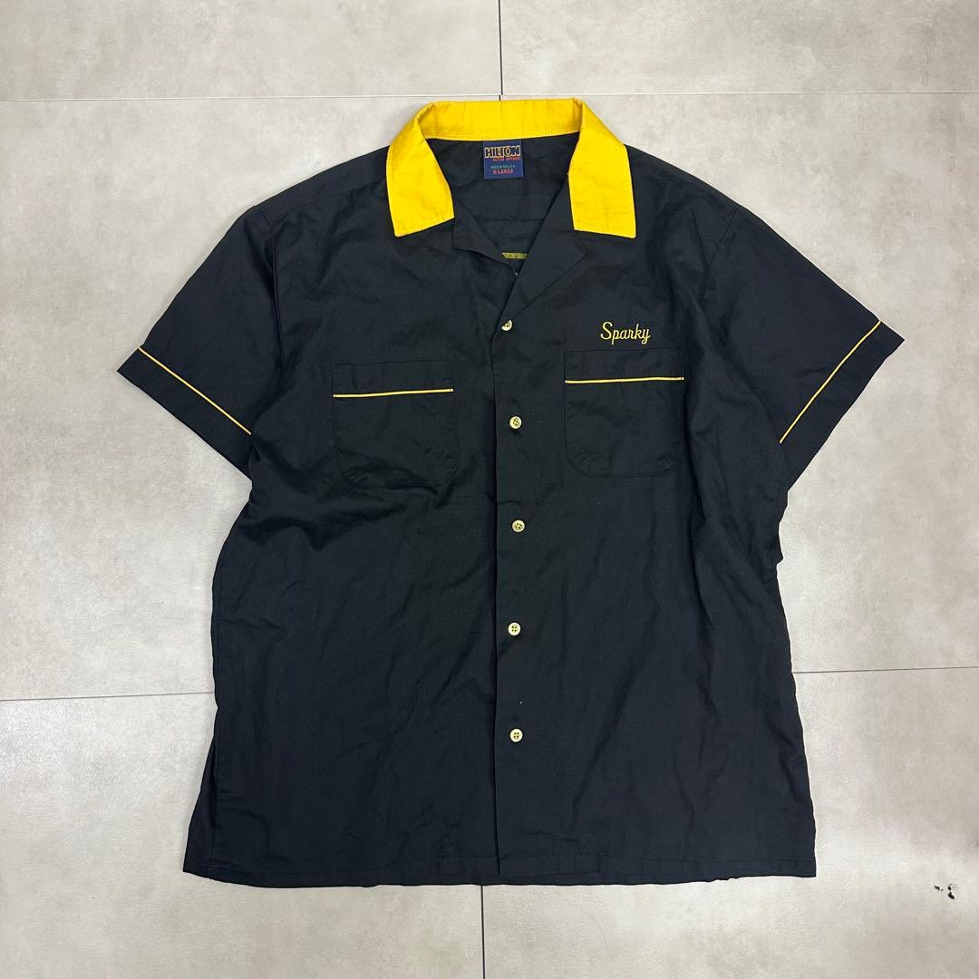 【HILTON 】ヒルトン 美品 XL ボウリングシャツ USA