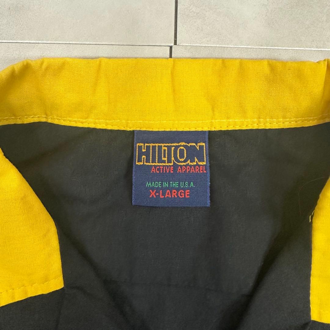 【HILTON 】ヒルトン 美品 XL ボウリングシャツ USA