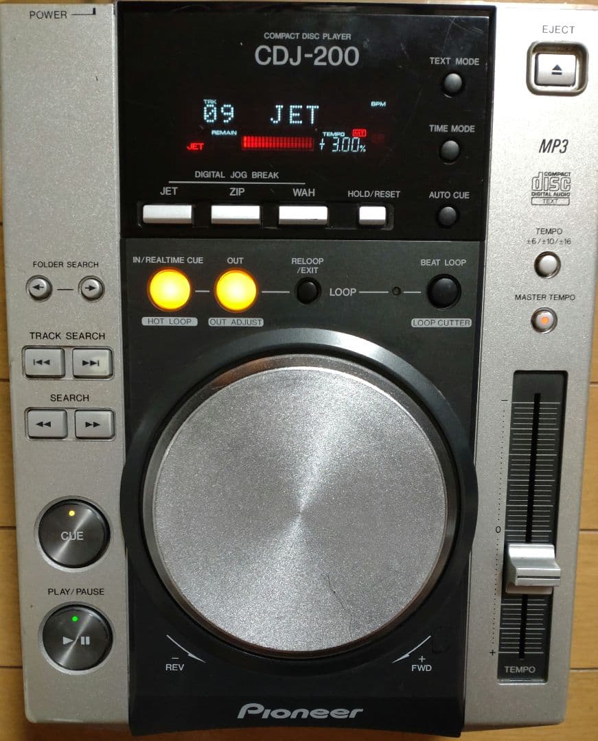 Pioneer CDJ-200　動作確認済み　送料込み　メンテ品