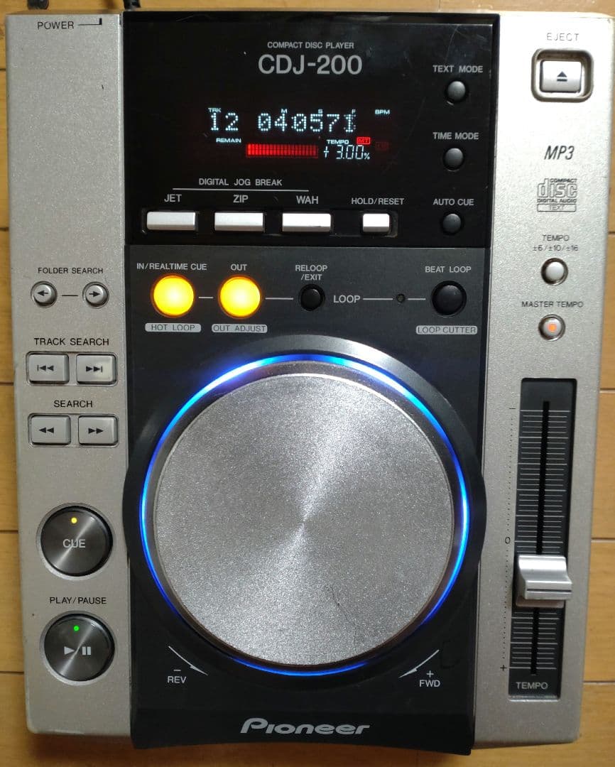 Pioneer CDJ-200　動作確認済み　送料込み　メンテ品