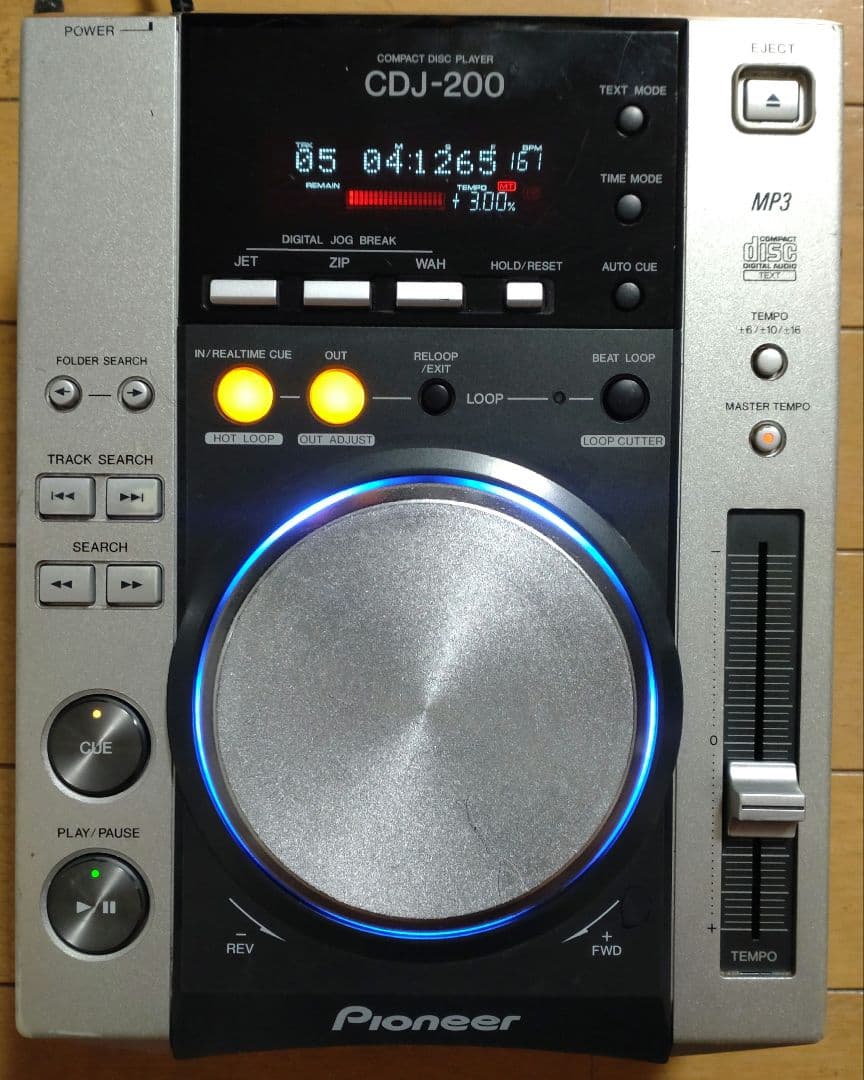 Pioneer CDJ-200　動作確認済み　送料込み　メンテ品
