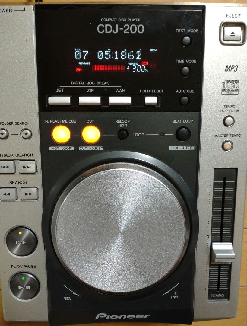 Pioneer CDJ-200　動作確認済み　送料込み　メンテ品