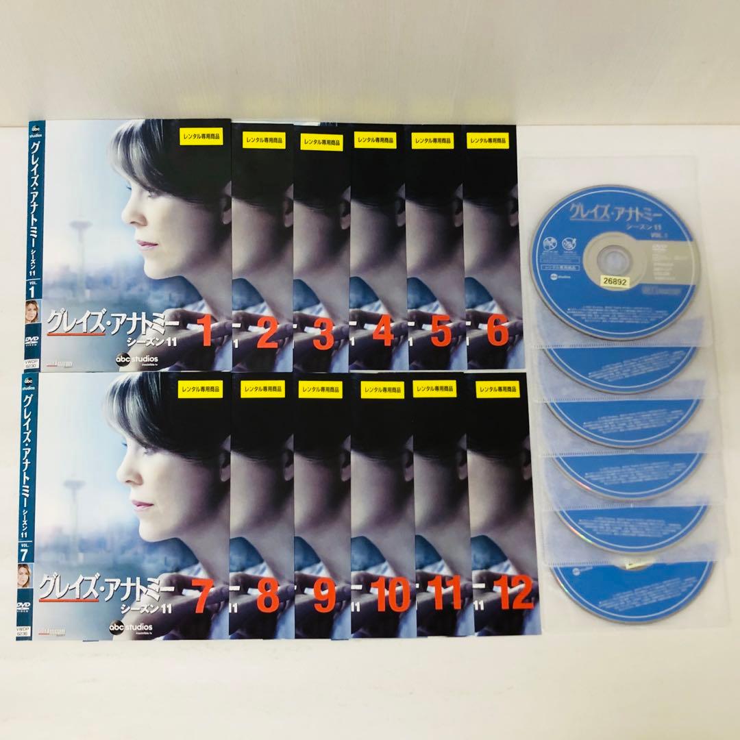 【DVD180枚セット】グレイズ・アナトミー　DVD全巻セット　全シーズンセット
