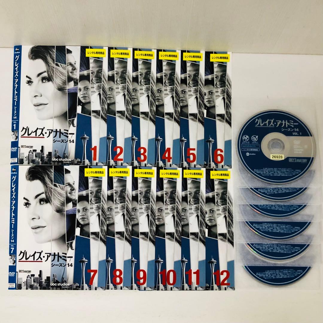 【DVD180枚セット】グレイズ・アナトミー　DVD全巻セット　全シーズンセット