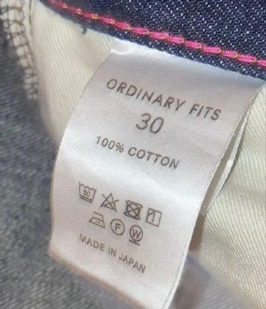 Ordinary fits オーディナリーフィッツ デニム 30