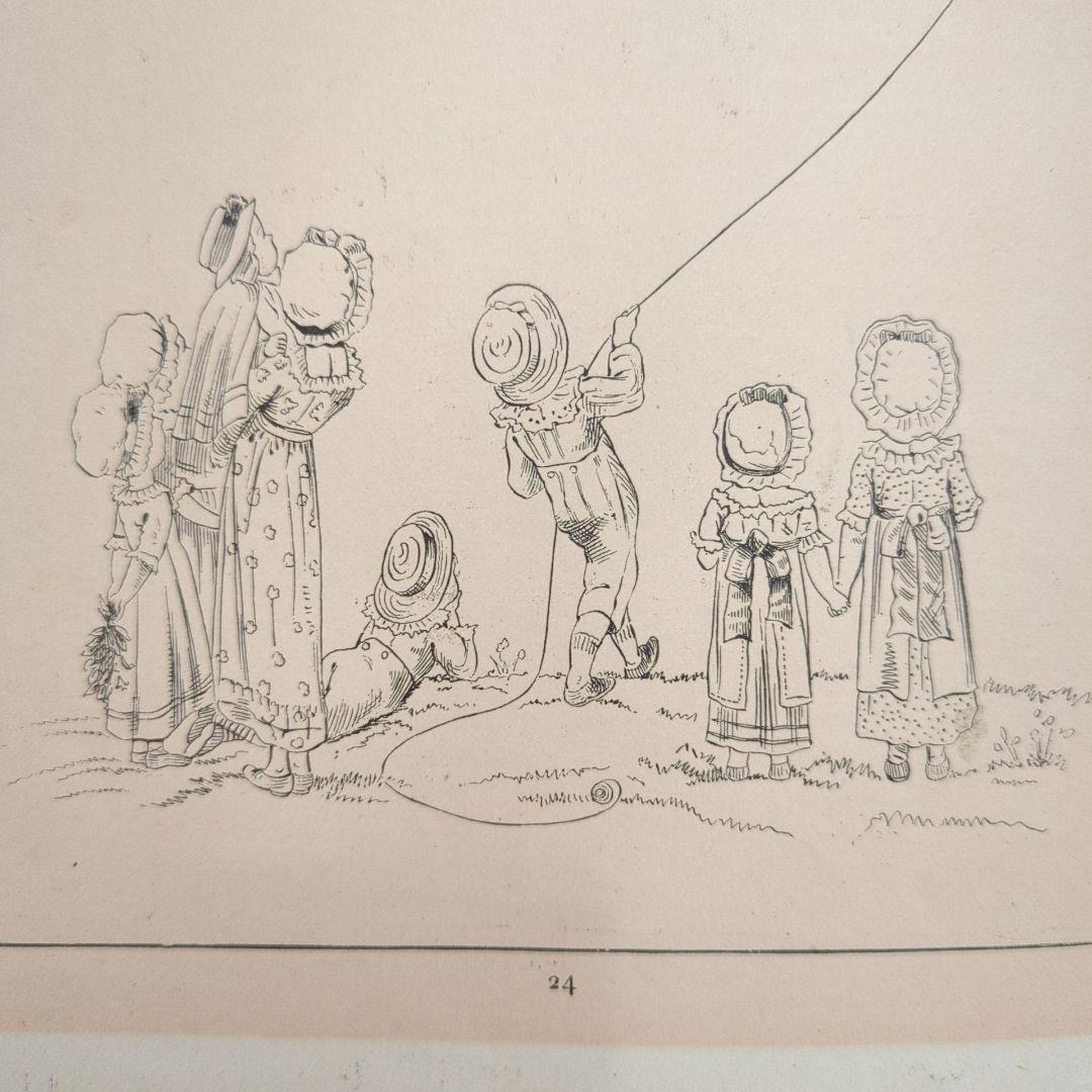 稀少1880年アンティーク絵本 児童書 洋書古書ヴィクトリアンジャンクジャーナル