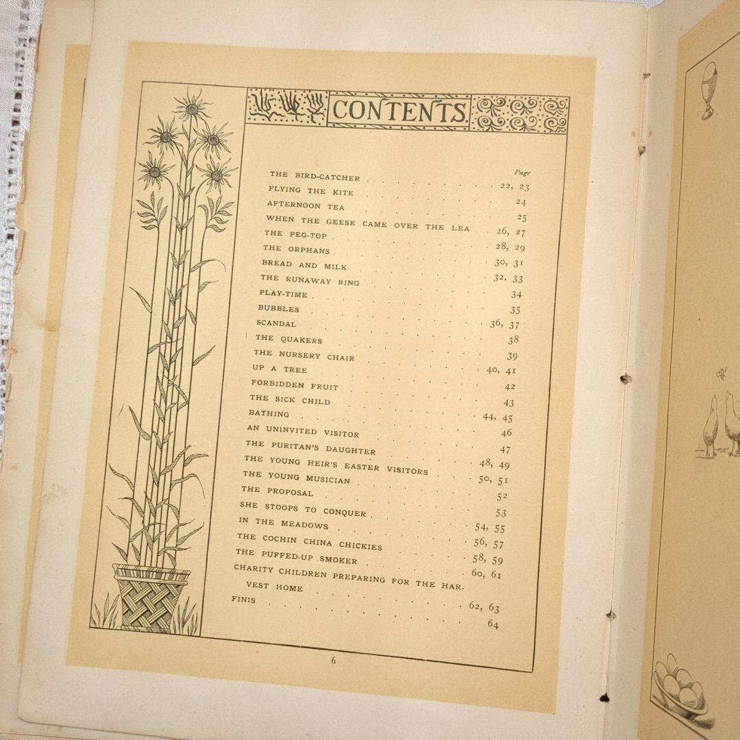 稀少1880年アンティーク絵本 児童書 洋書古書ヴィクトリアンジャンクジャーナル