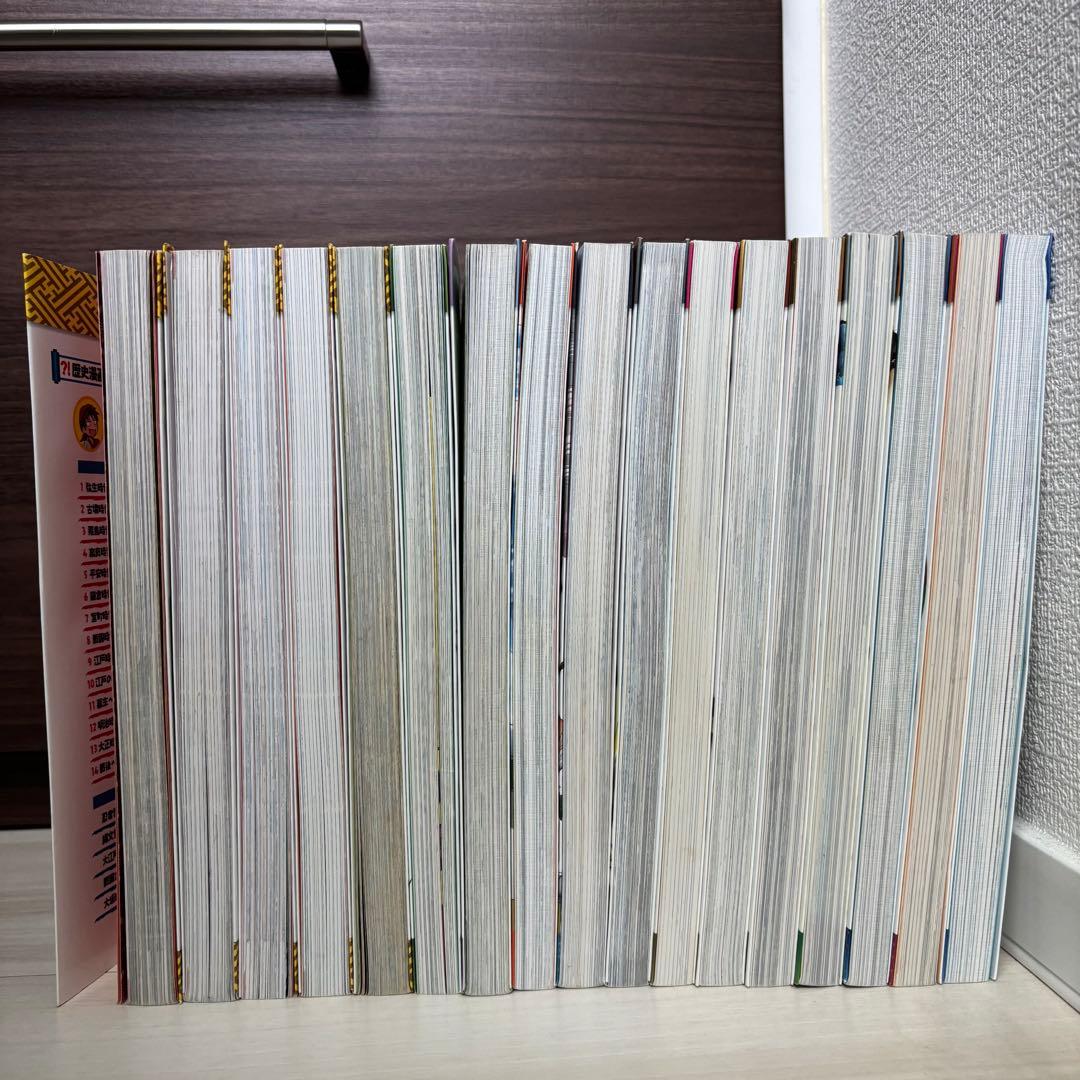 科学漫画サバイバルシリーズ12冊・歴史漫画タイムワープシリーズ5冊　計17冊