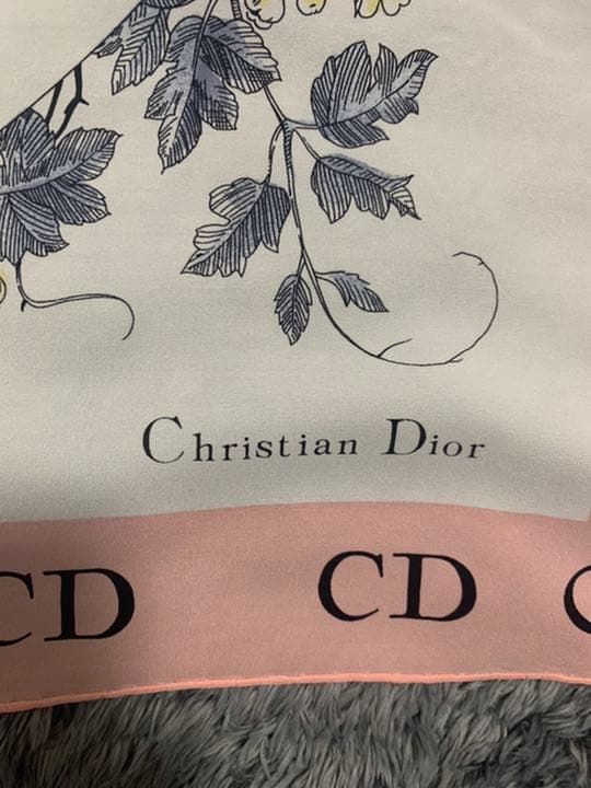 【Christian Dior】クリスチャンディオール スカーフ(大判)