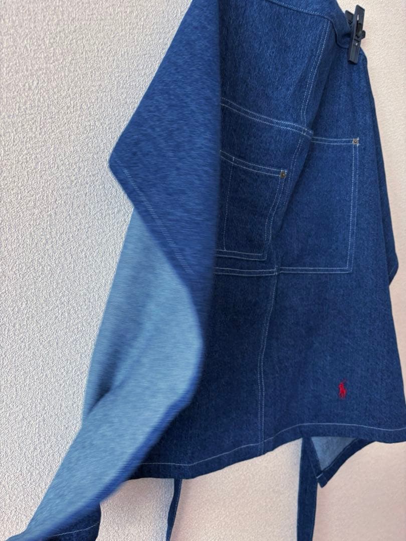 【新品】ラルフローレン　デニムエプロン
