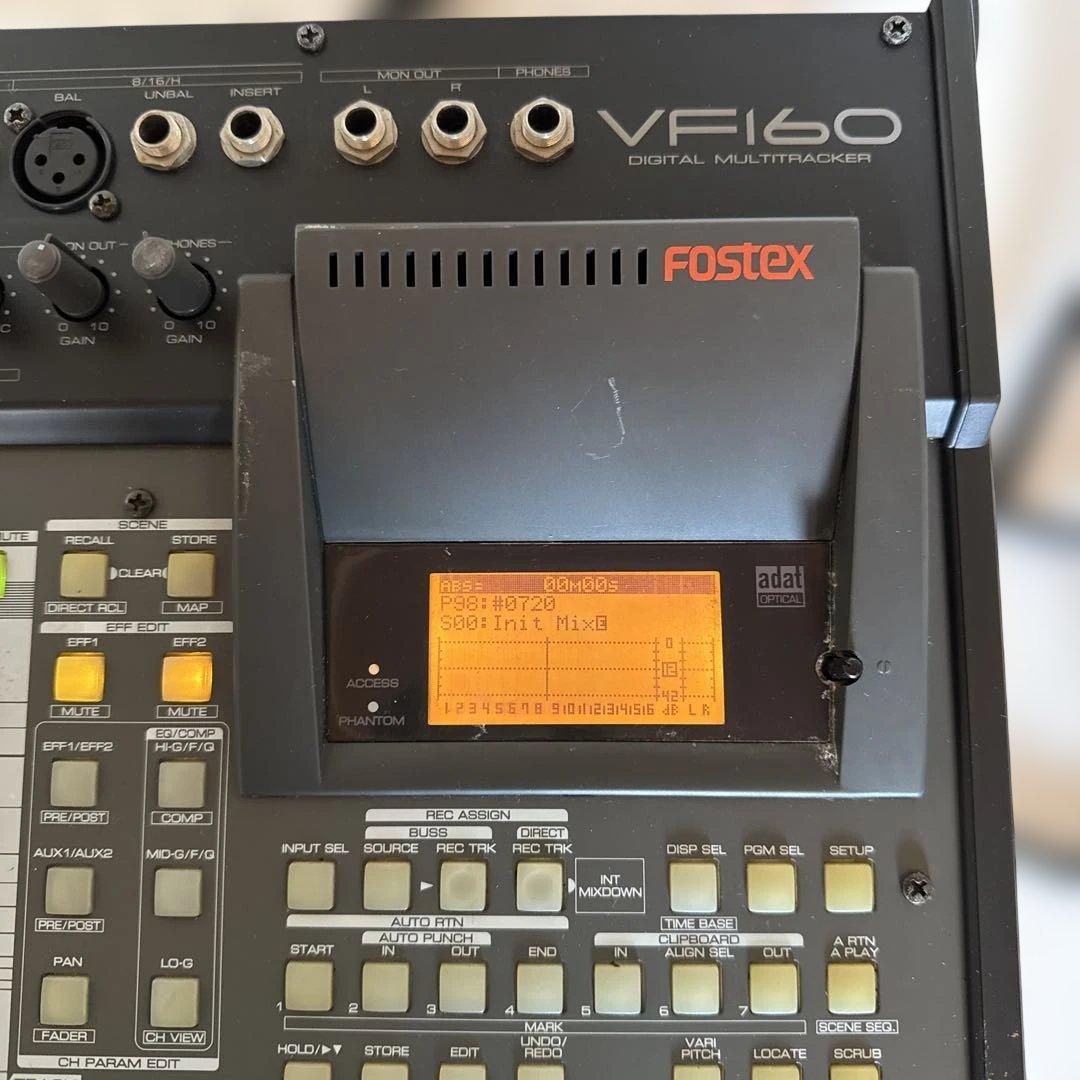 FOSTEX デジタルマルチトラッカー MTR VF160