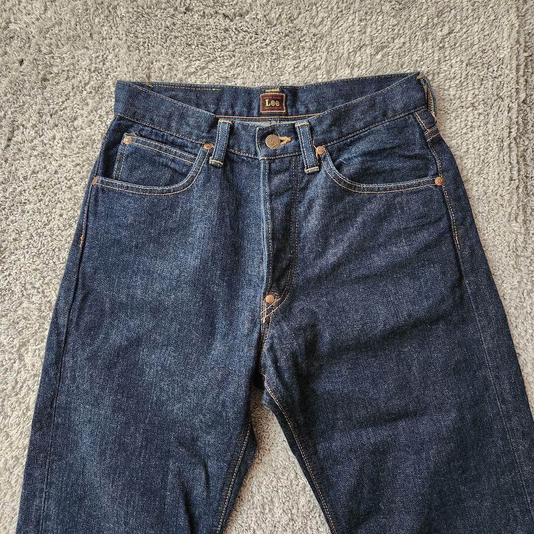 【濃紺】Lee 4101 W29 復刻101B 片耳 ボタンフライ リー