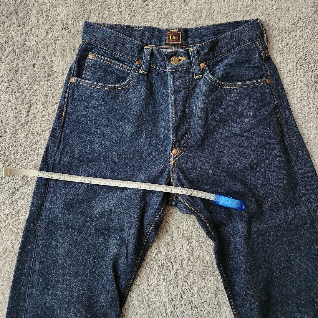 【濃紺】Lee 4101 W29 復刻101B 片耳 ボタンフライ リー