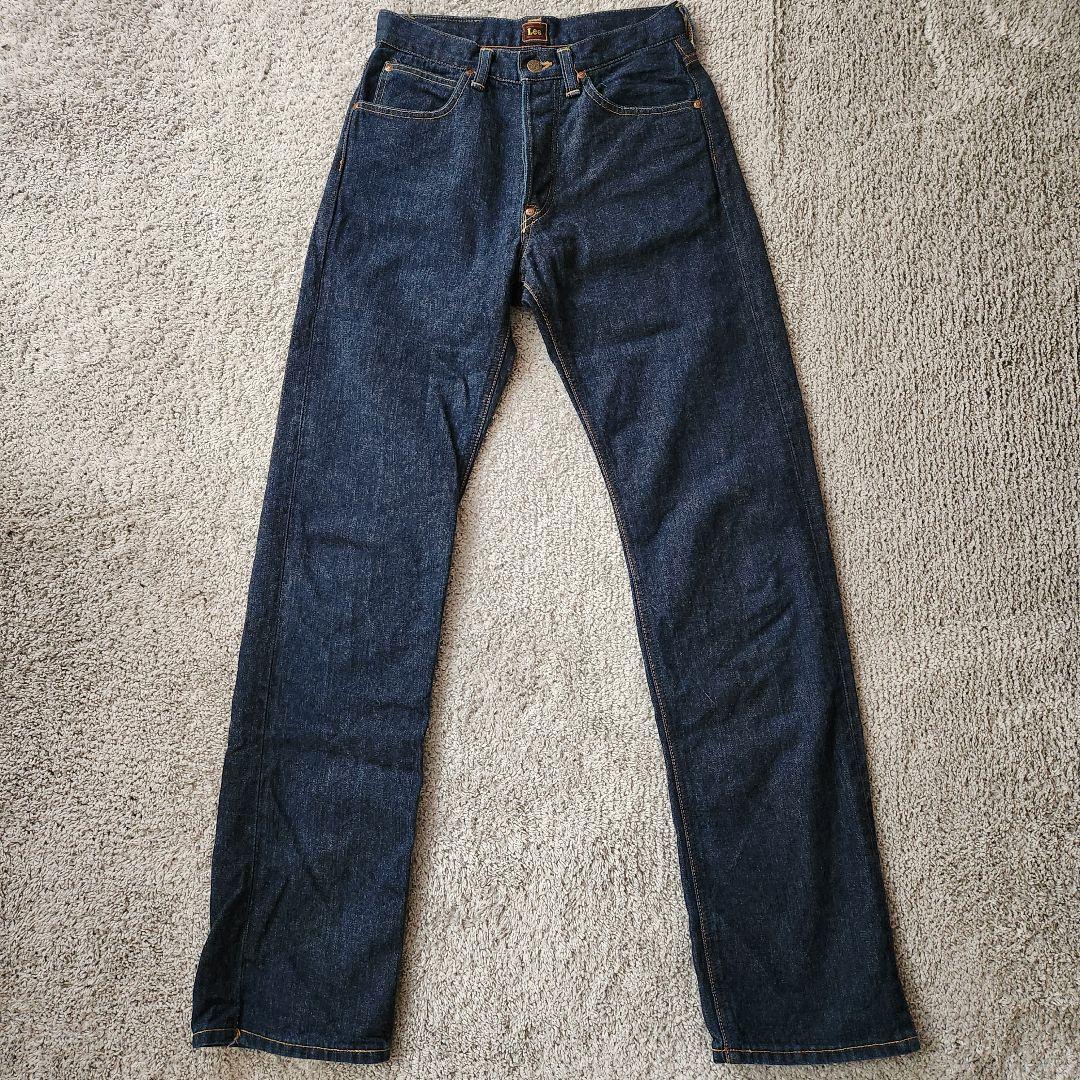 【濃紺】Lee 4101 W29 復刻101B 片耳 ボタンフライ リー