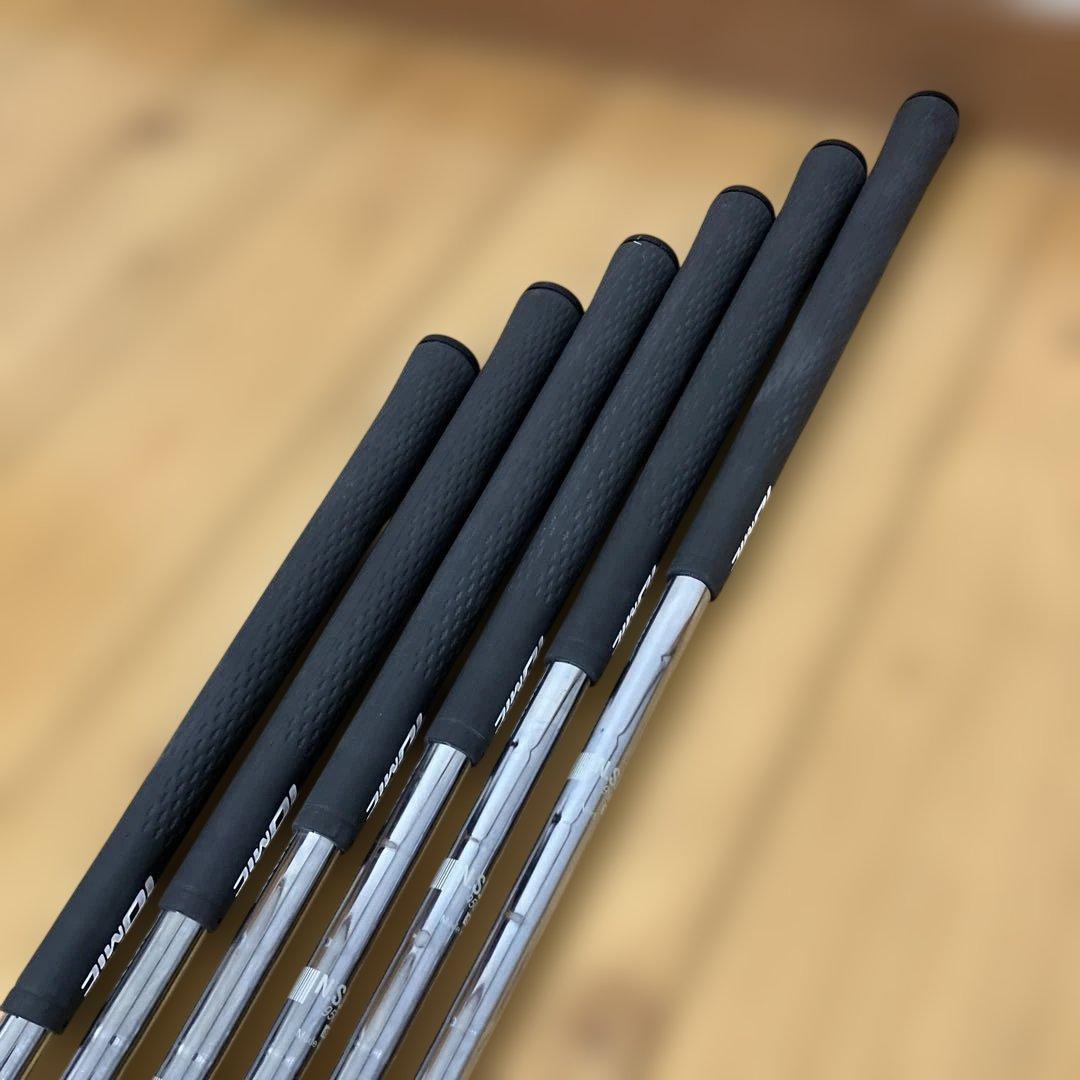 《再値下げ》PING i200アイアン　5〜PW 6本　NS950S 黒ドット