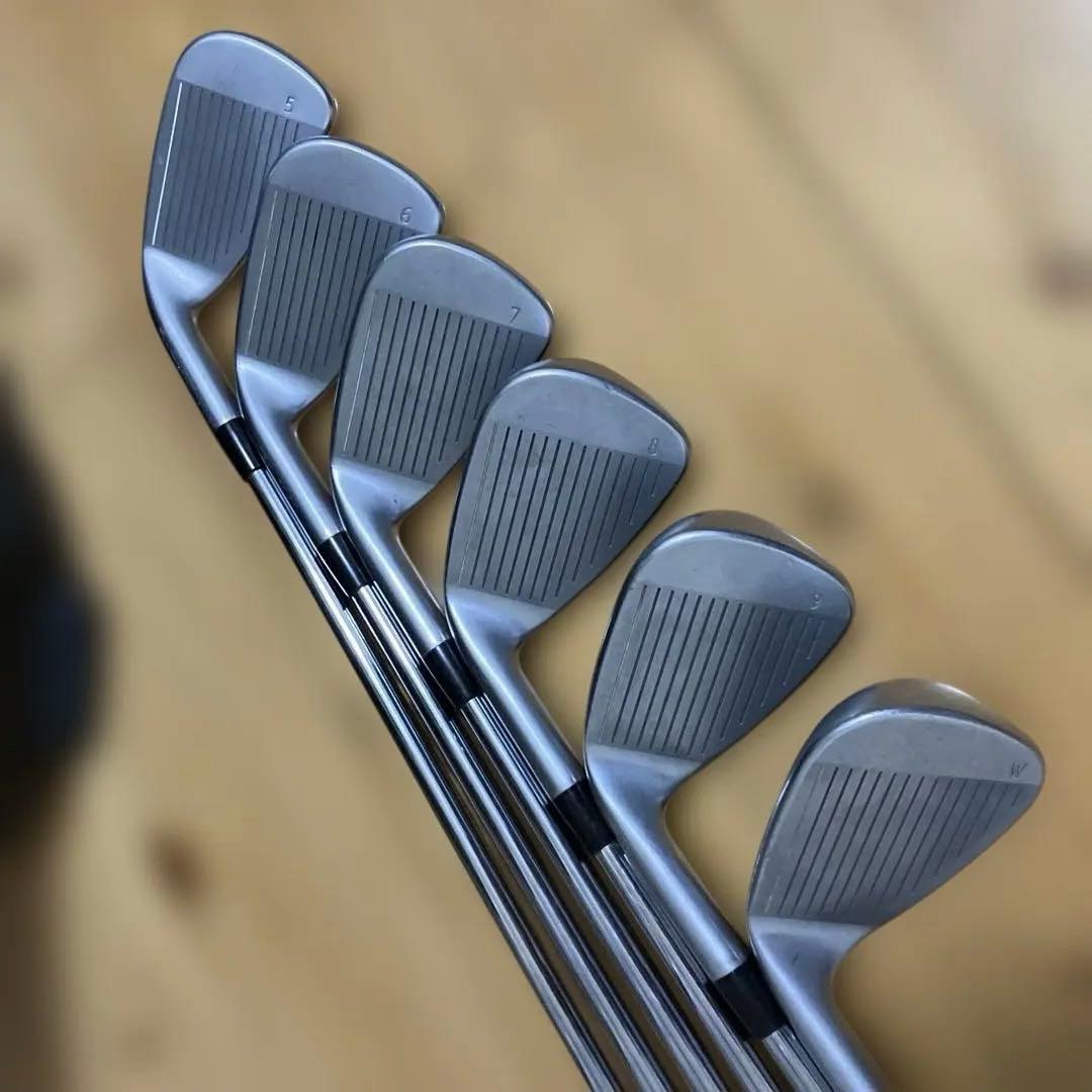 《再値下げ》PING i200アイアン　5〜PW 6本　NS950S 黒ドット