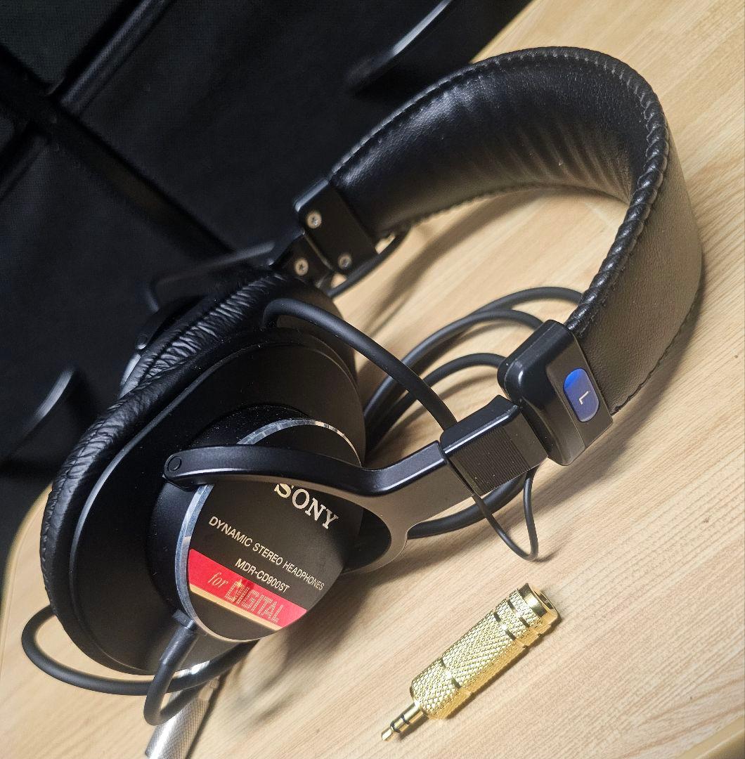 値下げ不可　SONY MDR-CD900ST 密閉型スタジオモニターヘッドホン