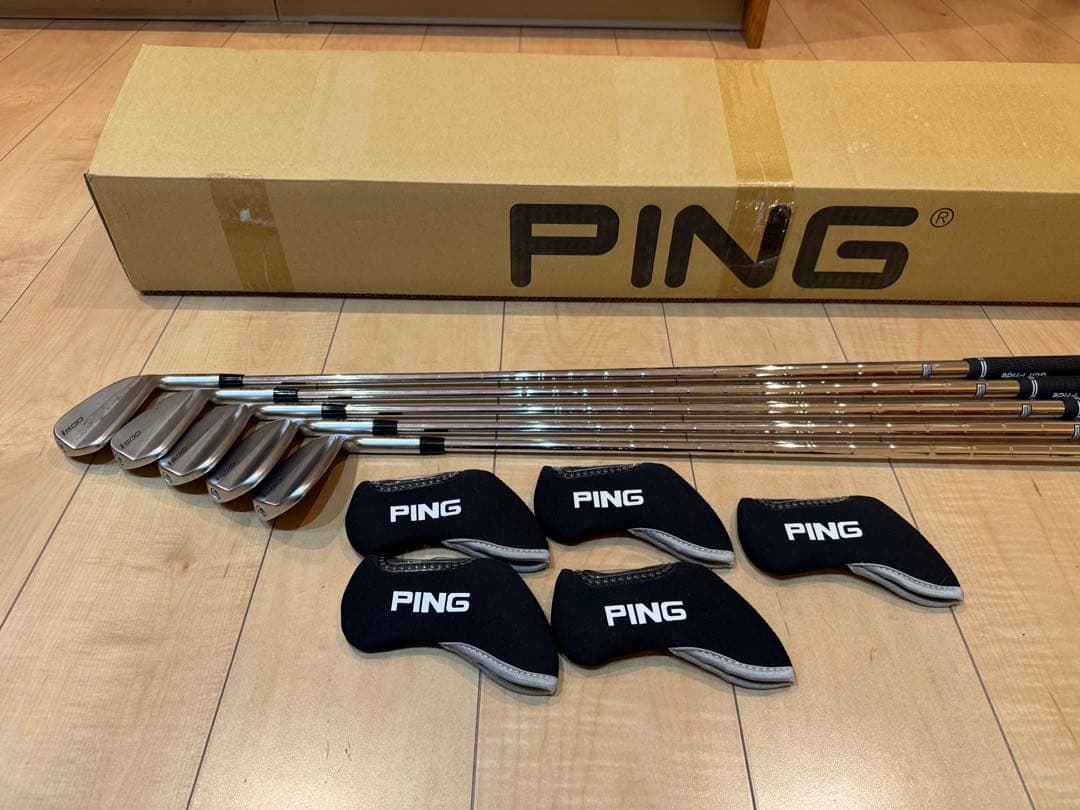 PING i500 アイアン　ヘッドカバー付き【美品】
