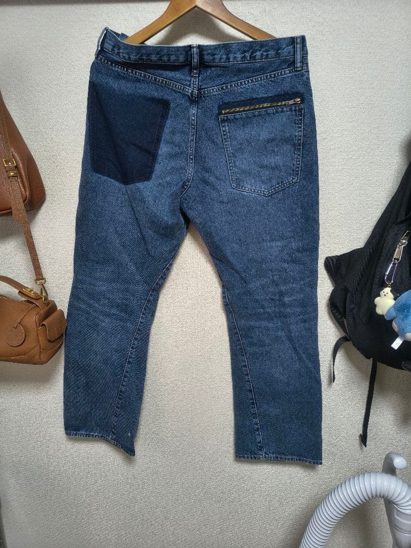 新品gu undercover L　ＵＧ ツイストデニム　ブルー