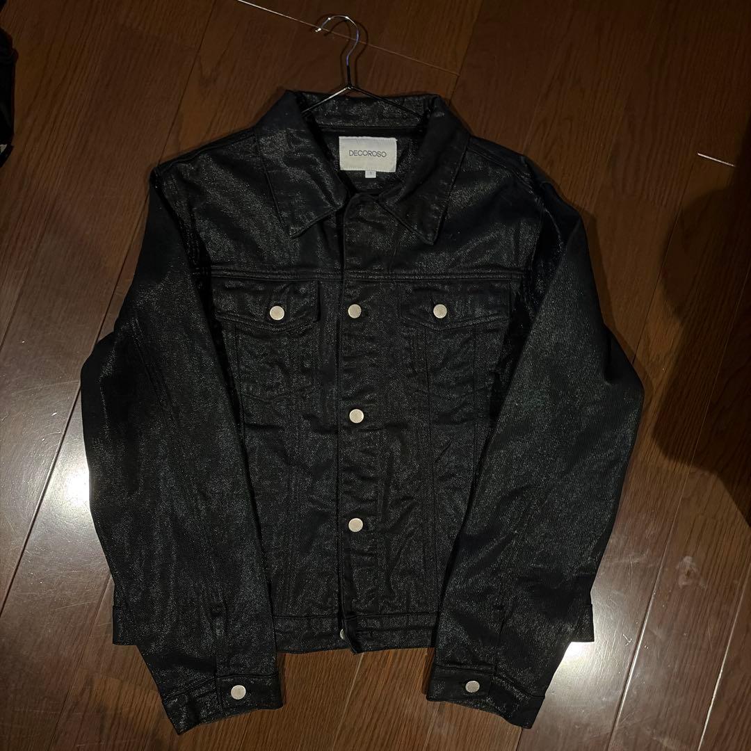 DECOROSO コーティングデニムジャケット