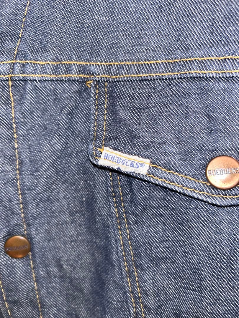 60s sears roebucks 白タグ　デニムジャケット 3rd型