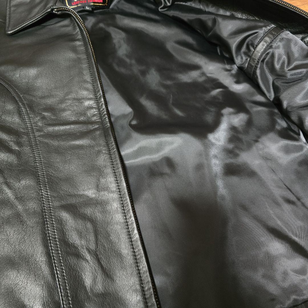上野　舶来堂　TOKYO LEATHER FASHION 牛革 レザージャケット