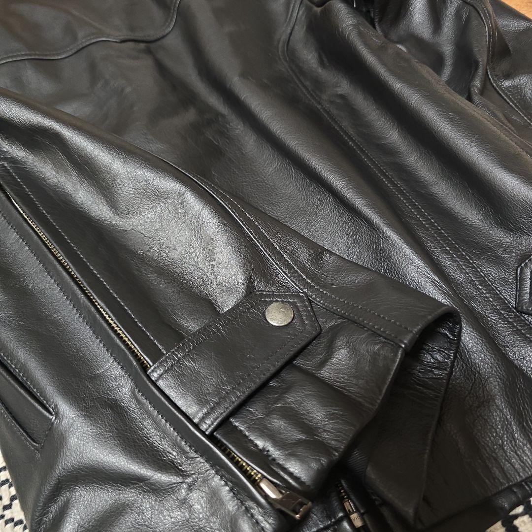 上野　舶来堂　TOKYO LEATHER FASHION 牛革 レザージャケット