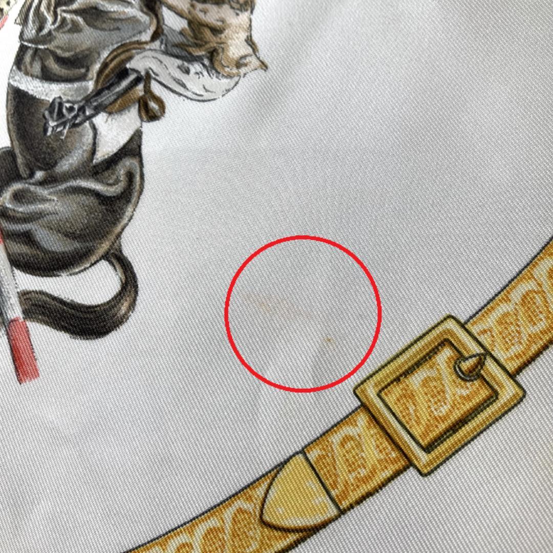HERMES エルメス スカーフ カレ90 フランス国立乗馬学校 シルク100%