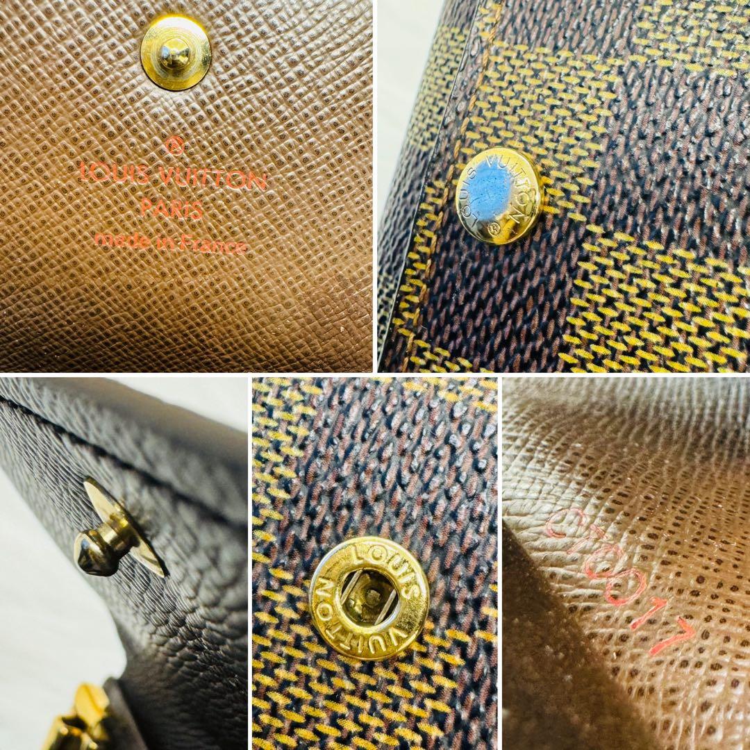 LOUIS VUITTON ルイヴィトン ダミエ 6連キーケース 美品✨