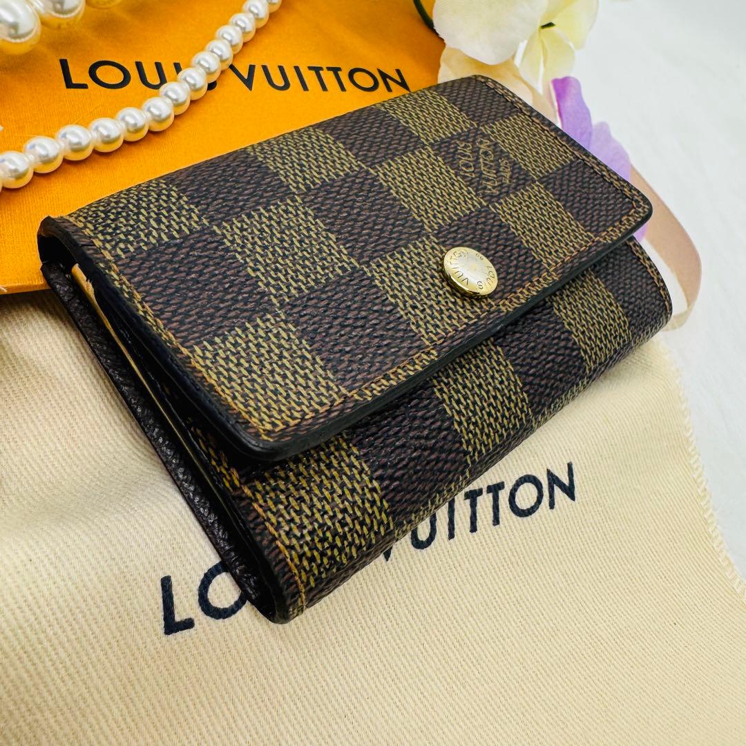 LOUIS VUITTON ルイヴィトン ダミエ 6連キーケース 美品✨