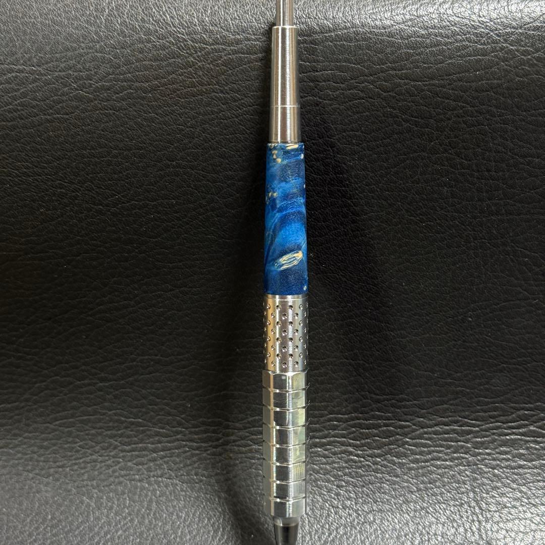ストレート前軸八角形+中間パーツ＋木製後軸【Enjoyfreely】 カスタム