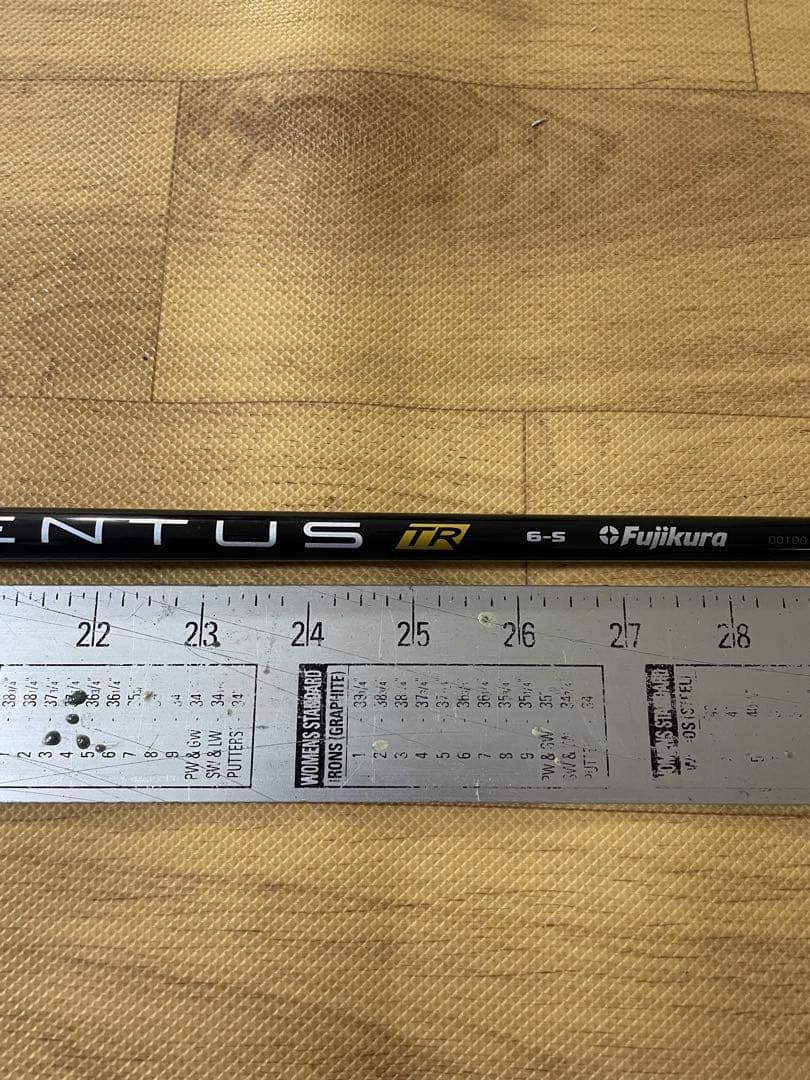 771 フジクラ　ベンタスブラックTR 6S ピンスリーブ付　ドライバー用