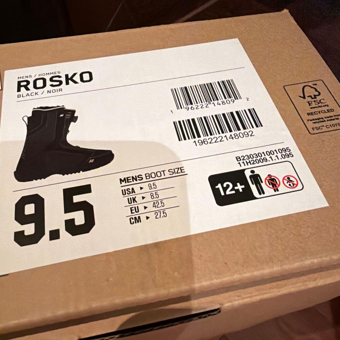 ⭐︎新品⭐︎未使用⭐︎ K2スノーボードブーツ　9.5